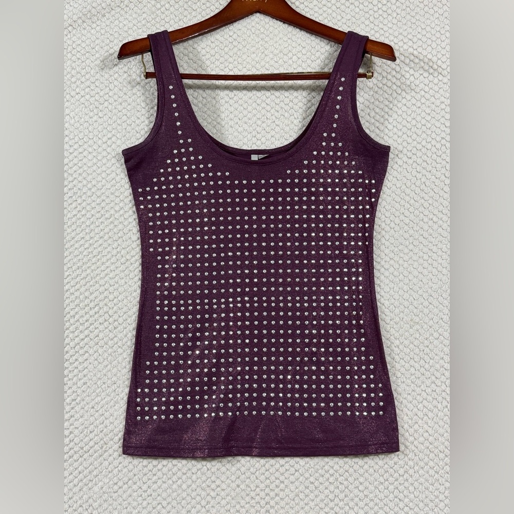 Vintage Voice tank top women’s purple size XL
